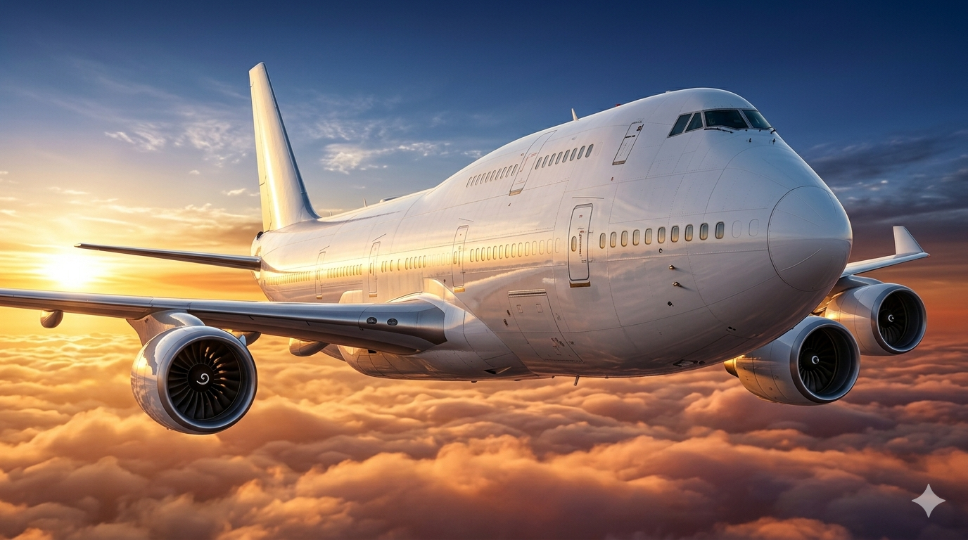 Air freight cargo plane